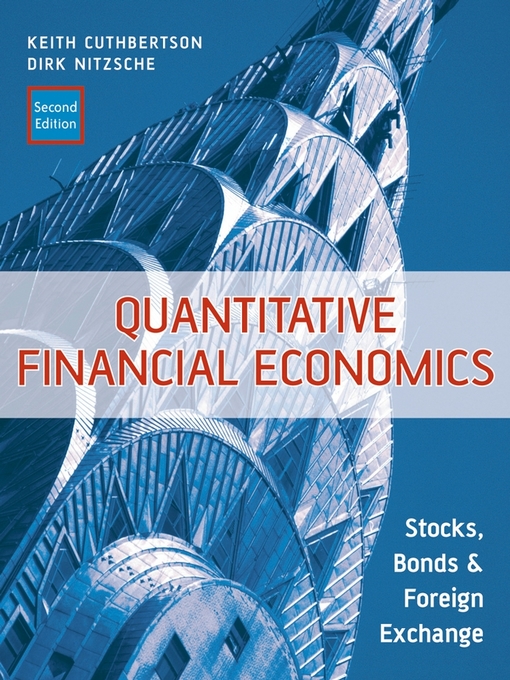 Title details for Quantitative Financial Economics by Keith Cuthbertson - Wait list